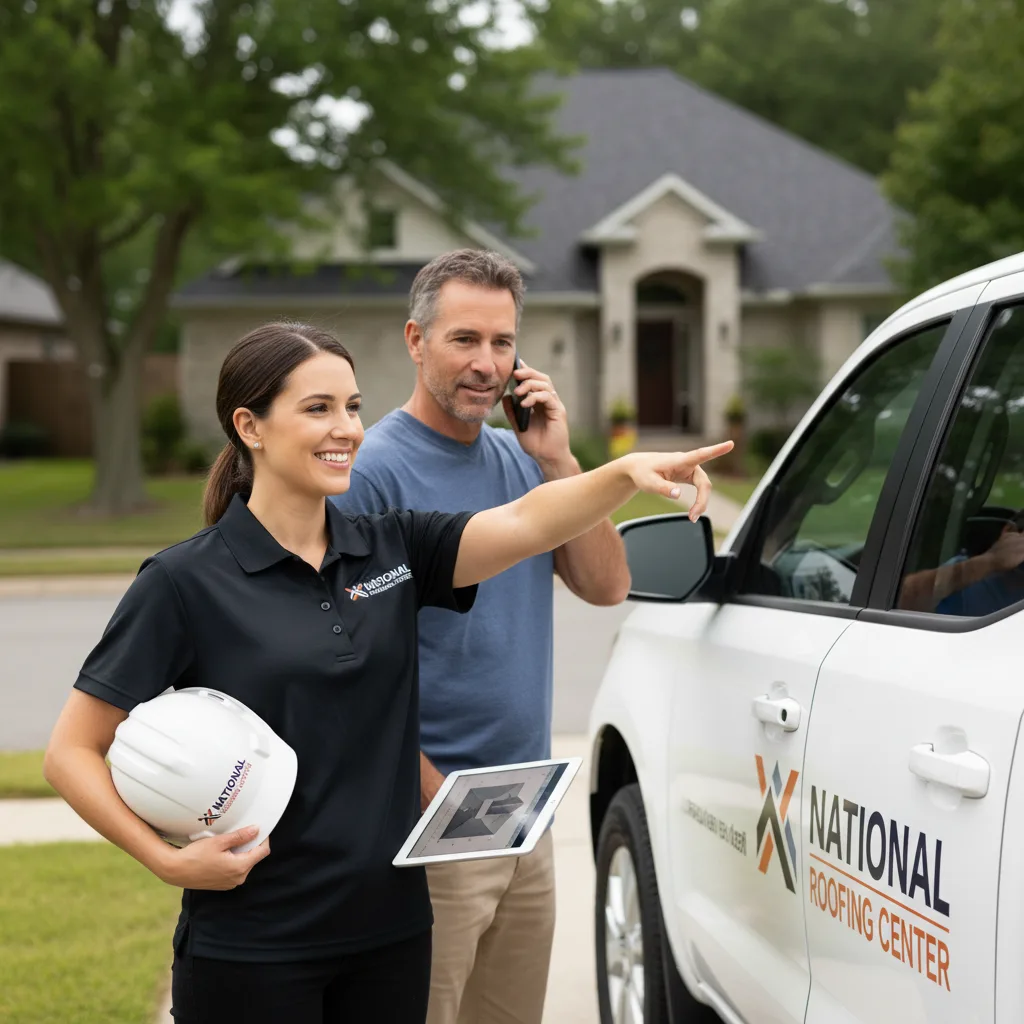 National Roofing Center customer support in Hallettsville